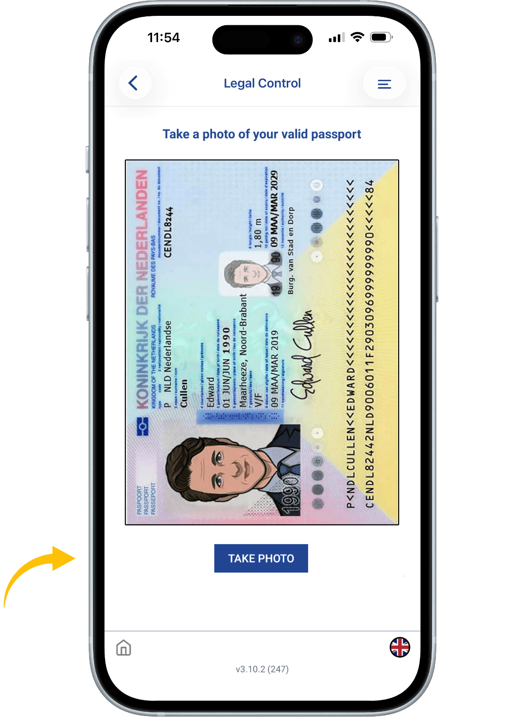 Passport Photo Upload